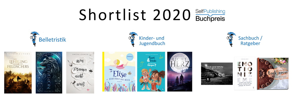 You are currently viewing Die Shortlists des Selfpublishing-Buchpreis 2020 stehen fest!
