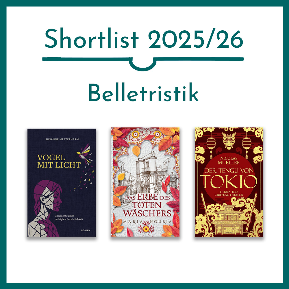 Shortlist Belletristik 2025/26