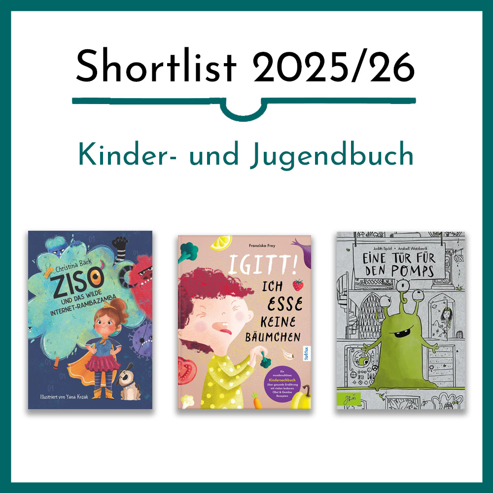 Shortlist Kinder- und Jugendbuch 2025/26