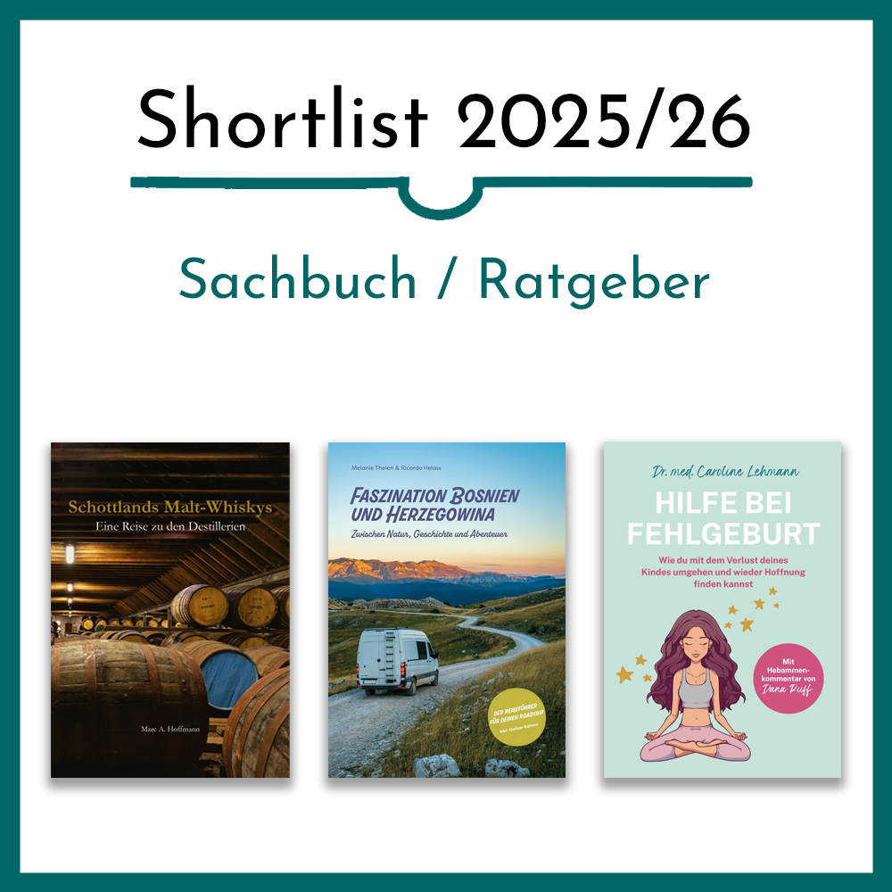 Shortlist Sachbuch und Ratgeber 2025/26